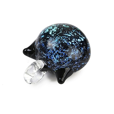 Handmade Lampwork Pendants LAMP-Q005-05A-02-1