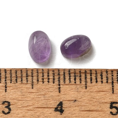 Natural Amethyst Cabochons G-F605E-18A-1
