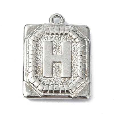 Anti-Tarnish 304 Stainless Steel Pendants STAS-U033-01P-H-1