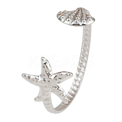 304 Stainless Steel Cuff Bangles for Women BJEW-C122-01P-1