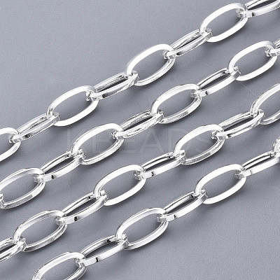 304 Stainless Steel Paperclip Chains CHS-N001-13S-1