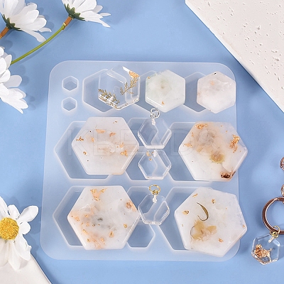 DIY Silicone Cabochons Molds DIY-G079-09A-1