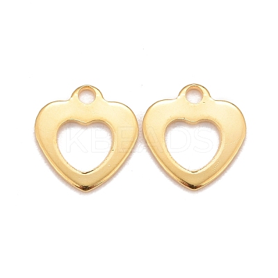201 Stainless Steel Charms STAS-K217-50C-G-1