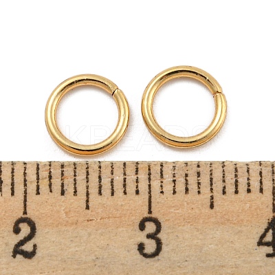 304 Stainless Steel Soldered Closed Jump Rings X-STAS-E482-15C-G-1