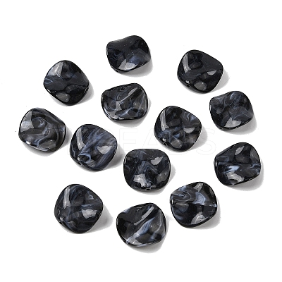 Opaque Acrylic Beads OACR-D320-04A-1