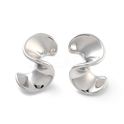 Non-Tarnish 304 Stainless Steel Stud Earrings EJEW-K281-04P-1