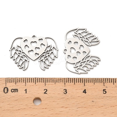 201 Stainless Steel Pendants STAS-Z162-04P-1