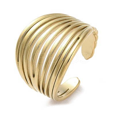 304 Stainless Steel Finger Rings RJEW-C075-02G-1