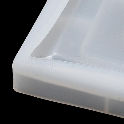 Bowknot Shape Jewelry Plate DIY Silicone Mold DIY-K071-02D-1