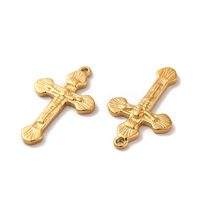 Ion Plating(IP) 304 Stainless Steel Pendants STAS-Q001-08G-1