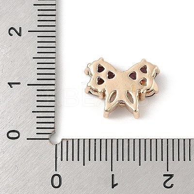 Brass Micro Pave Cubic Zirconia Pendants KK-K297-25G-01-1