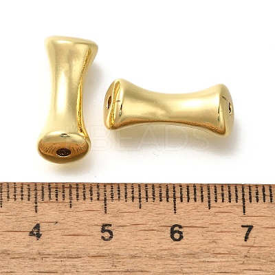 Rack Plating Brass Tube Beads KK-Z086-40G-1