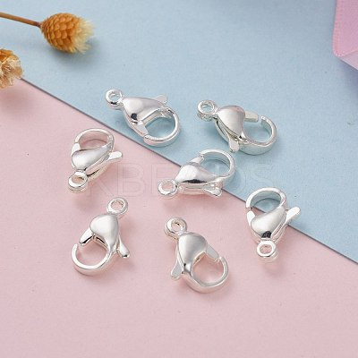 304 Stainless Steel Lobster Claw Clasps X-STAS-E464-21E-S-1