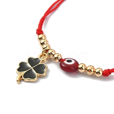 Alloy Charm Bracelet BJEW-JB09626-1