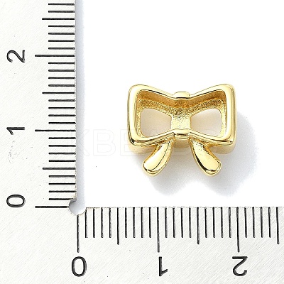 Rack Plating Brass Beads KK-M282-36G-1
