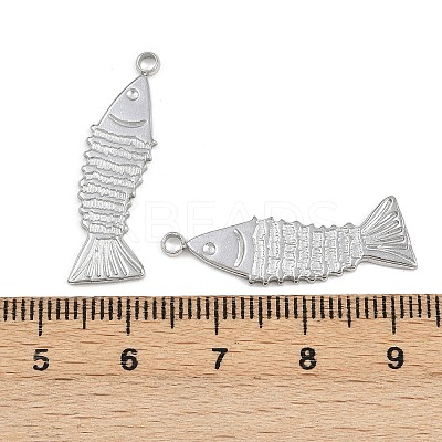 304 Stainless Steel Pendants STAS-D377-01A-P-1