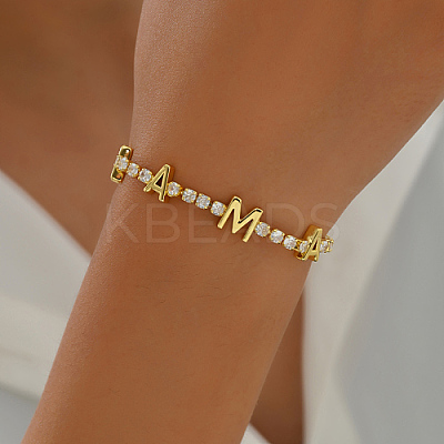 Cubic Zirconia Tennis Bracelet AZ6587-1