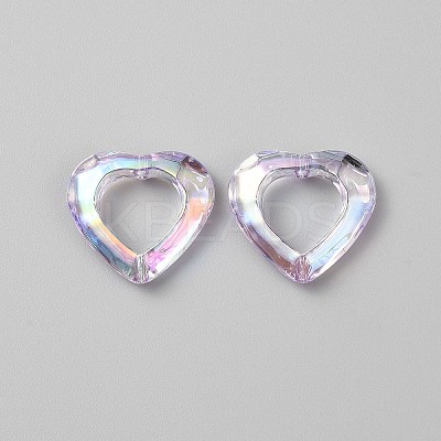 Plating Acrylic Beads MACR-WH0010-20A-04-1