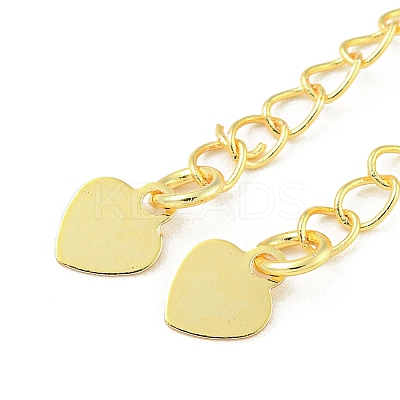 Rack Plating Brass Chain Extender FIND-T071-16G-02-1