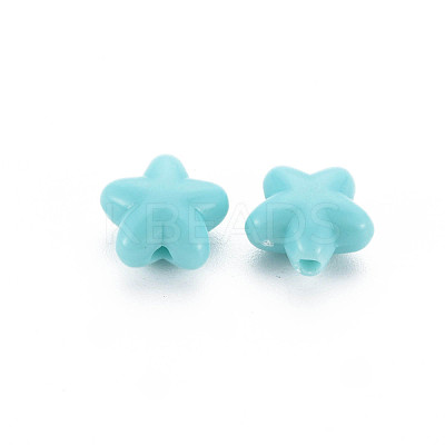 Opaque Acrylic Beads MACR-S373-26-A03-1