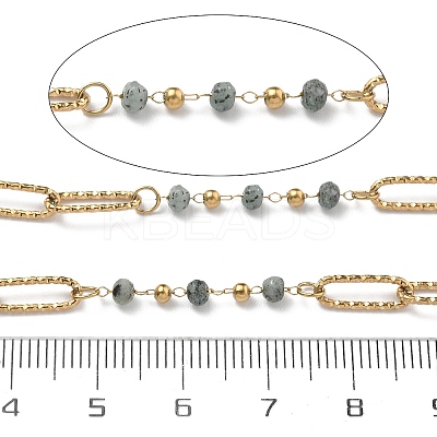 304 Stainless Steel Paperclip Chains CHS-P021-02G-01-1