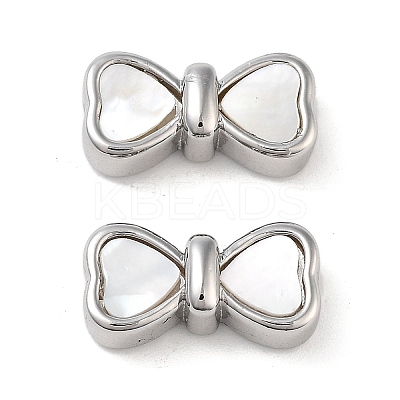 Brass and Shell Beads KK-B102-26P-1