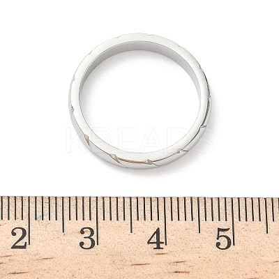 304 Stainless Steel Finger Rings for Women Men RJEW-F189-02P-1