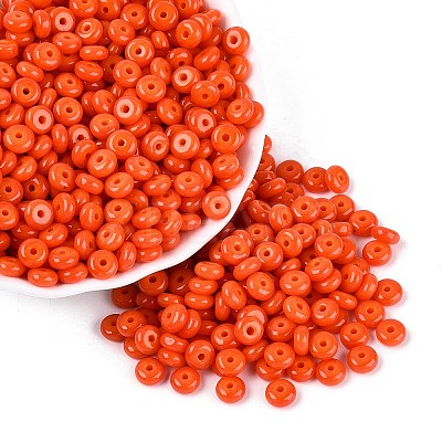 Opaque Colours Glass Seed Beads SEED-Q042-01A-D04-1