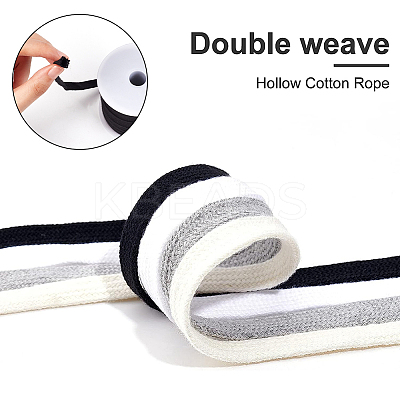 25M Flat Cotton Hollow Cord FIND-BC0004-16A-1