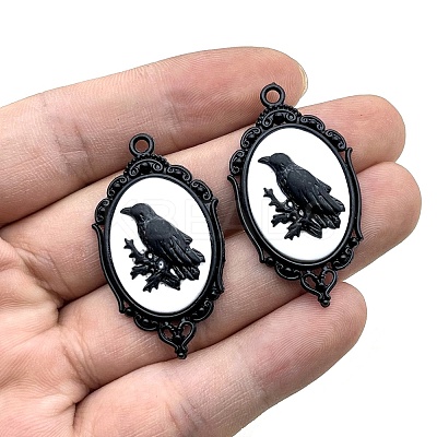Alloy Enamel Pendants PW-WG9819C-02-1