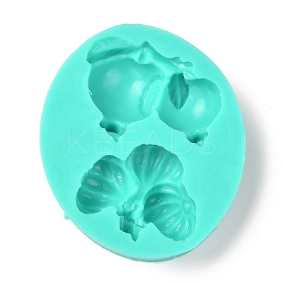 Pomegranate & Garlic Shape DIY Food Grade Silicone Molds DIY-J007-01B-1