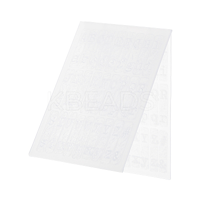 Plastic Embossing Folders DIY-WH0632-93A-1