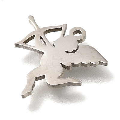 201 Stainless Steel Pendants STAS-R136-12P-1