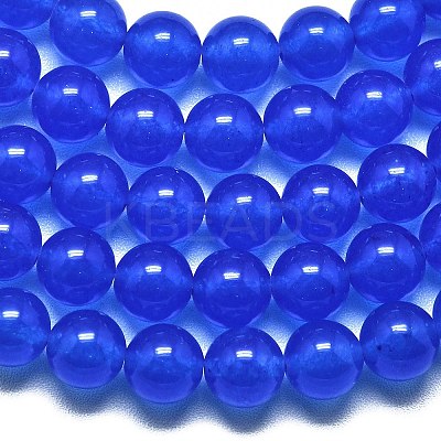 Natural Malaysia Jade Beads Strands G-L645-C01-8mm-19-1