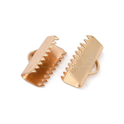 304 Stainless Steel Ribbon Crimp Ends STAS-E471-05K-G-1