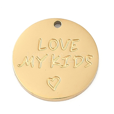 304 Stainless Steel Charms STAS-I325-133G-1