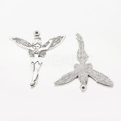 Tibetan Style Alloy Fairy Sprite Charms X-LF8182Y-1
