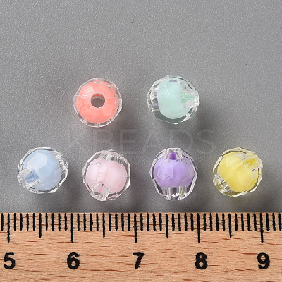 Transparent Acrylic Beads X-TACR-S152-17A-1