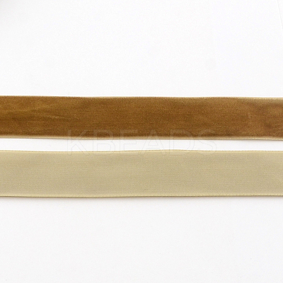 3/8 inch Single Face Velvet Ribbon OCOR-R019-9.5mm-103-1