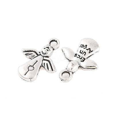 Tibetan Style Alloy Pendants TIBEP-S299-37AS-RS-1