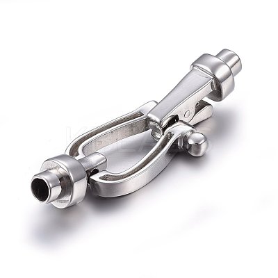 Tarnish Resistant 304 Stainless Steel Clasps STAS-E440-83P-1