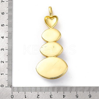 Rack Plating Brass Pendants KK-H510-01G-01-1