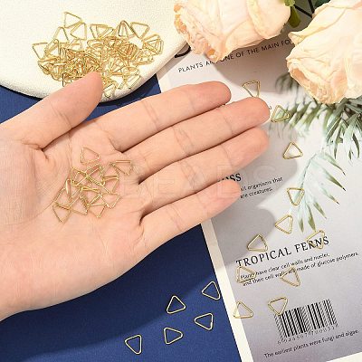 SHEGRACE Brass Adjuster Triangle Buckles XGR0142G-139G-1