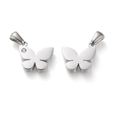 304 Stainless Steel Pendants LS-STAS-F253-18P-1