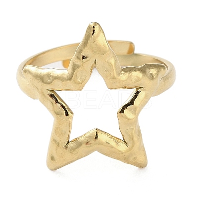 Ion Plating(IP) 316 Stainless Steel Finger Rings LS-RJEW-C075-01G-1