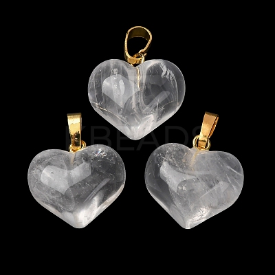 Natural Quartz Crystal Pendants G-B188-04G-07-1