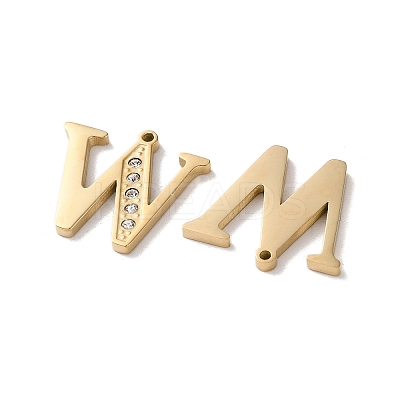 Real 14K Gold Plated 304 Stainless Steel Pendants STAS-L022-157G-W-1