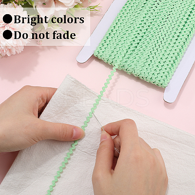 40M Polyester Wavy Fringe Trim Ribbon OCOR-GF0004-39P-1