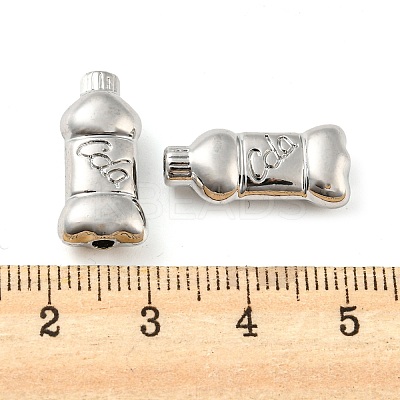 Rack Plating Alloy Beads PALLOY-Z022-11P-1