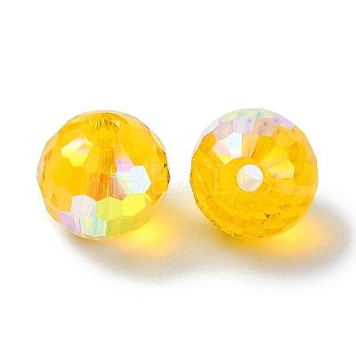 AB Color Plated Glass Beads EGLA-P059-02A-AB09-1